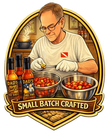 Small Batch Crafted Dad's Hot Sauce small-batch crafted products