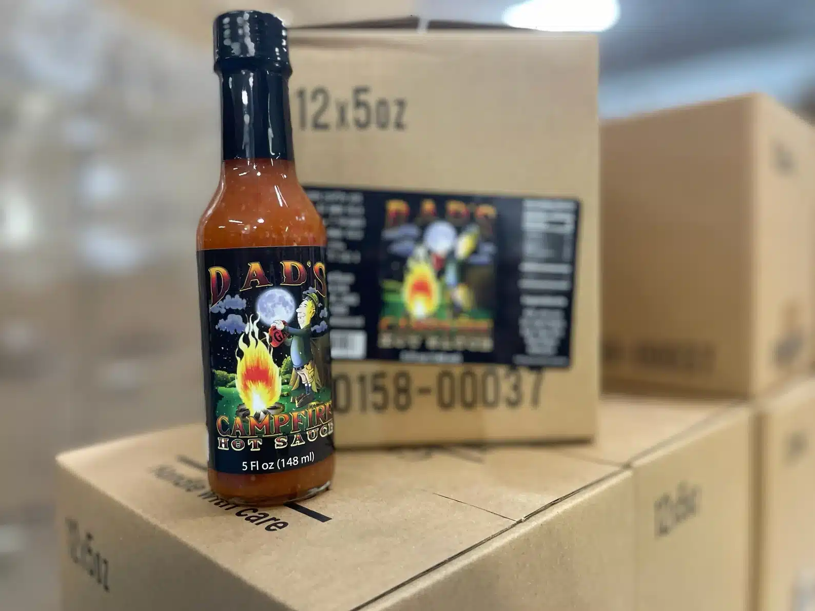 Pour That Dads Hot Sauce on Everything