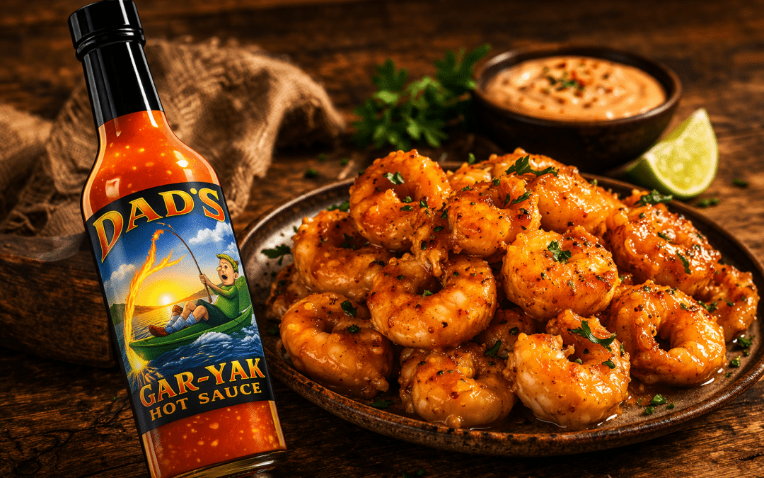 Bang Bang Shrimp with Dad’s Gar-Yak Hot Sauce